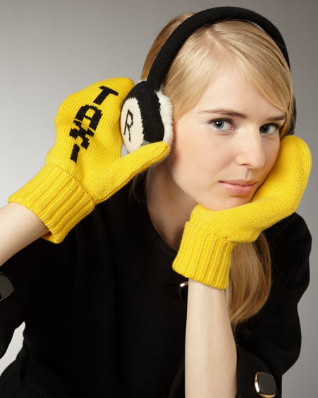 New York Taxi Mittens
