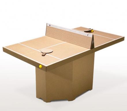 Tennino: A Self Assemble Cardboard Ping-Pong Table