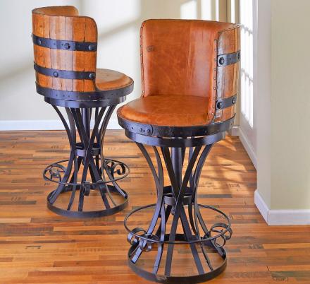 Bar stools made from whiskey barrels new arrivals