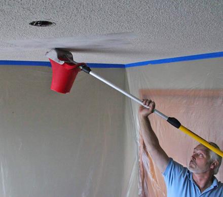 Texture Terminator: Easy Popcorn Ceiling Remover