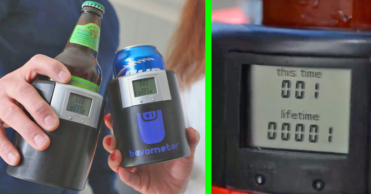 The Bevometer Is a Beer Koozie That Tracks How Many Beers You Drink