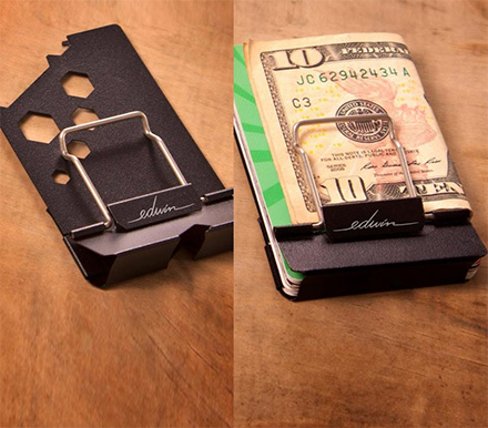 Binder clip clearance wallet