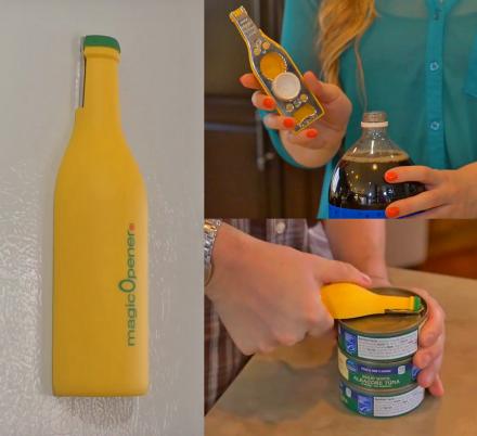 MagicOpener - Bottle Opener - Easy Open All Plastic & Water Bottles and Cans