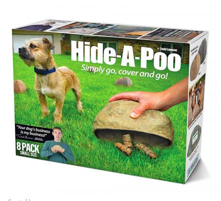 The Hide-a-Poo Fake Rock Lets You Hide Your Dogs Poop Instead Of Picking It Up