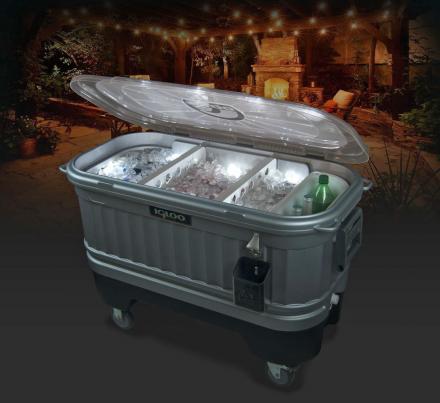 The Igloo Party Bar Cooler Is Perfect For a Backyard Party