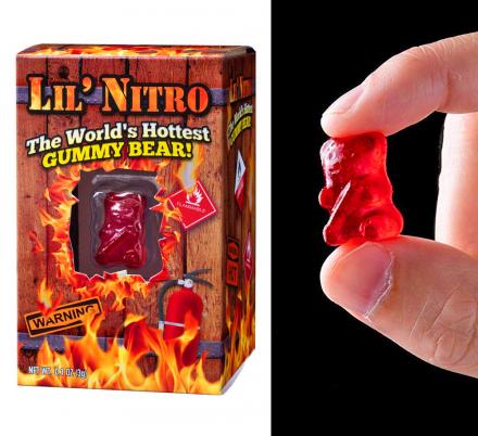 The Lil' Nitro Is The World's Hottest Gummy Bear, Is 900 Times Hotter Than a Jalapeno