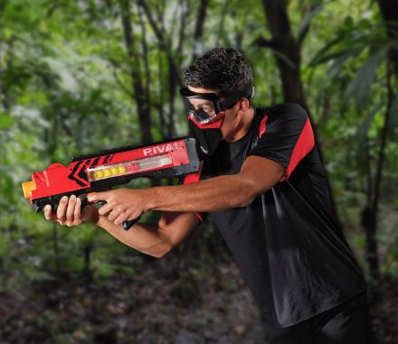 The Nerf Rival Zeus Gun Shoots Balls At 70 MPH