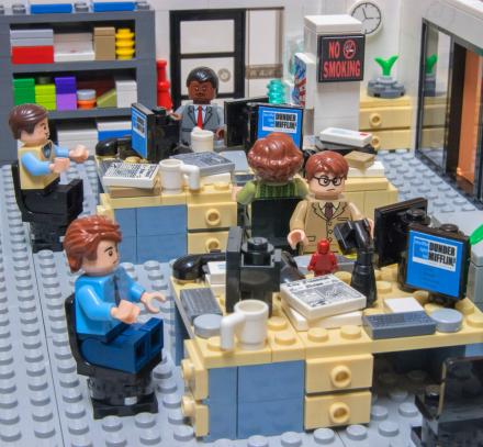 The Office LEGO Set