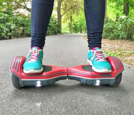 The Oxboard is an Electric Segway Scooter Without The Handlebars