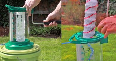 The Rocket Automatic Paint Roller Cleaner