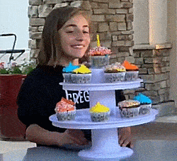 This Surprise Cake Stand Pops a Secret Gift Out Of The Center Of The Cake