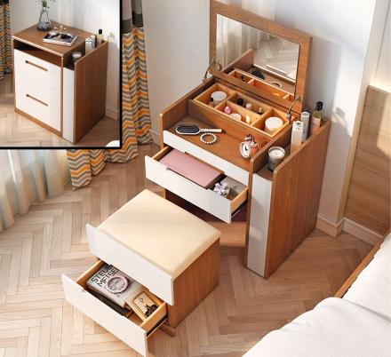 The Ultimate Hideaway Makeup Vanity