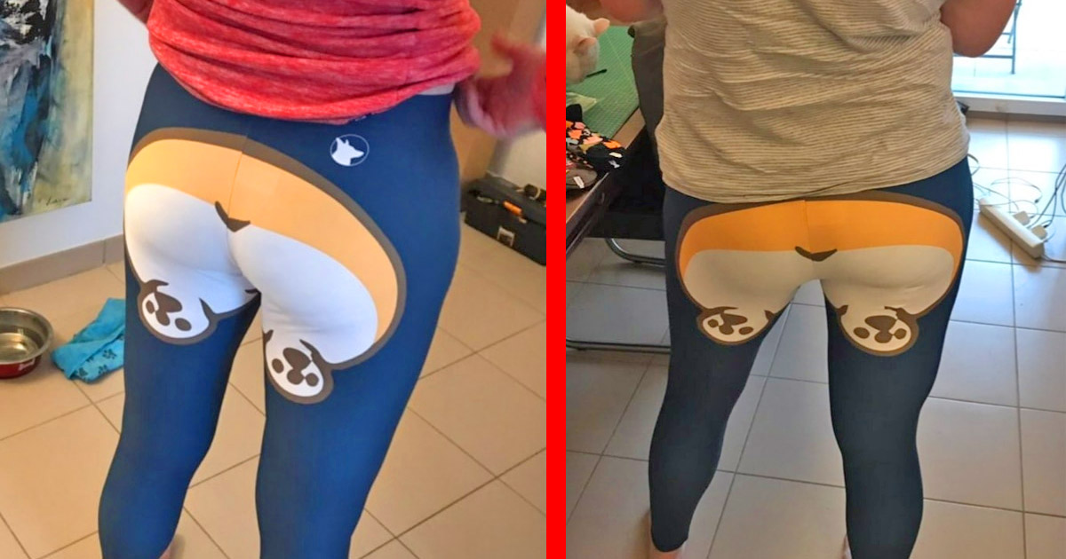 There Are Now Leggings That Turn Your Booty Into a Corgi Butt
