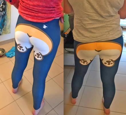 Buy Booty Jorts Leggings. Weird and funny stuff online - WeirdShitYouCanBuy