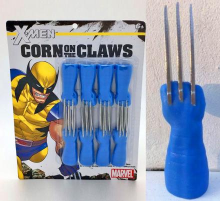 There Are Now Wolverine Corn Cob Holders For Marvel Geeks To Properly Eat Corn