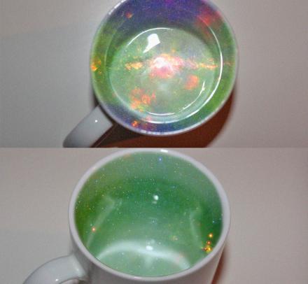 There's a Galaxy Inside This Coffee Mug