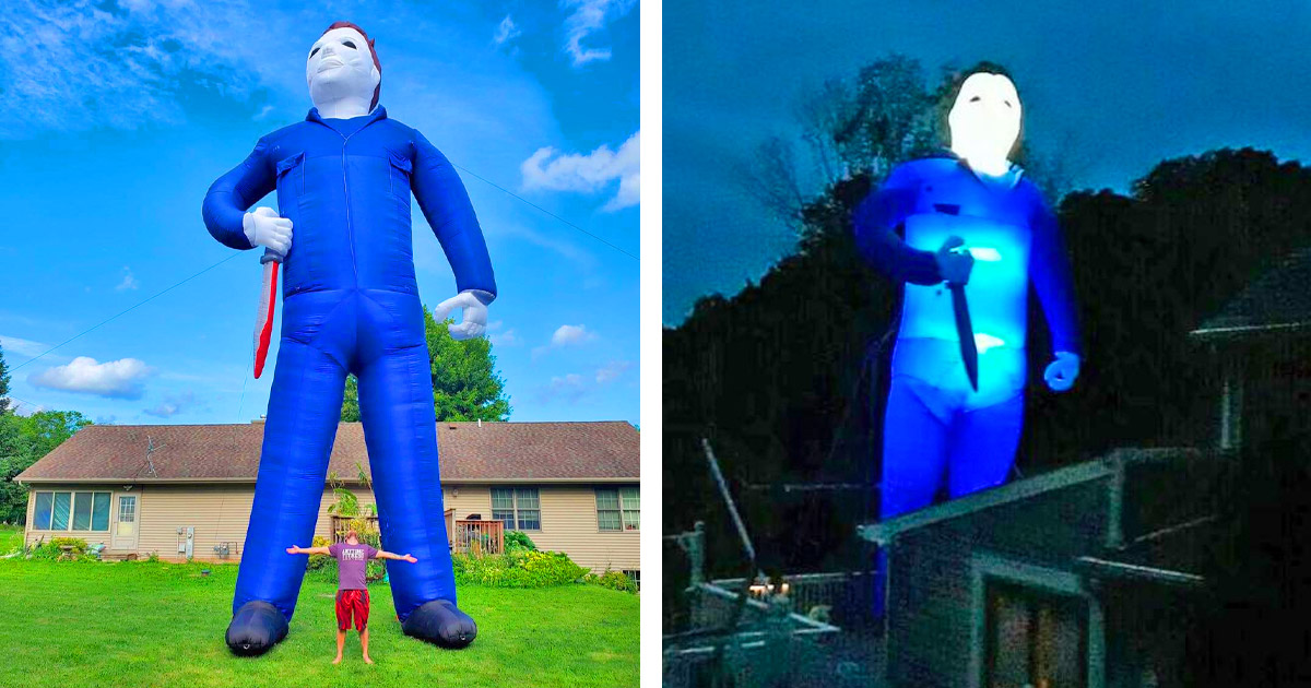 There\'s a Giant 35 Foot Inflatable Michael Myers Halloween Yard ...