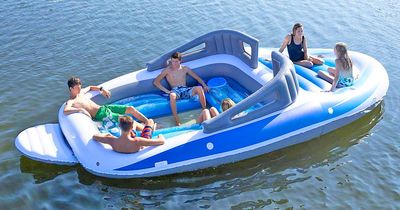 This Giant Inflatable Speed Boat Is Here For Those That Can