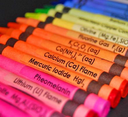 These Chemistry Crayon Labels Help Kids Learn Periodic Table of Elements  While Drawing