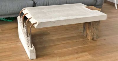 These Concrete Coffee Tables Give Your Living Room a Stunning Industrial Design