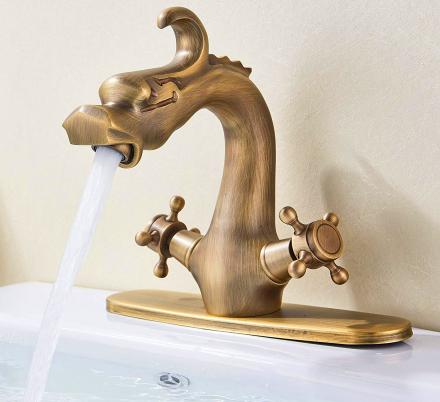 These Incredible Dragon Faucets Would Surely Turn Your Bathroom Into a Place Of Luxury