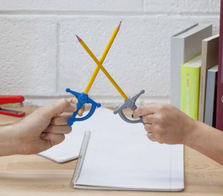 These Erasers Turn Your Pencil Into a Sword