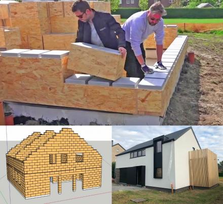 These Giant LEGO-like Building Blocks Let You Build Your Own Livable House