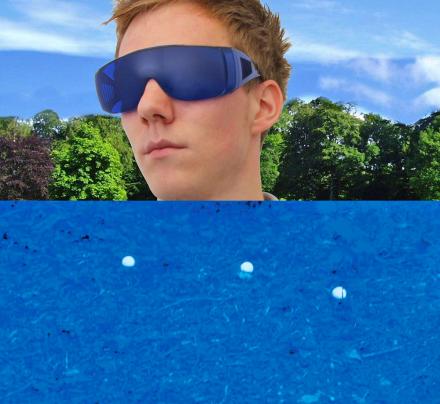 Golf Ball Finding Glasses Turn Everything Blue Except Your Golf Ball