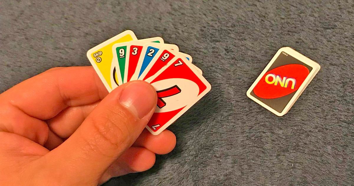 These Miniature Uno Cards Are Perfect For Travel