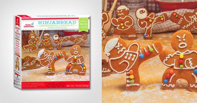 These Ninjabread Cookie Cutters Let You Make Fighting Ninja Gingerbread Men Cookies