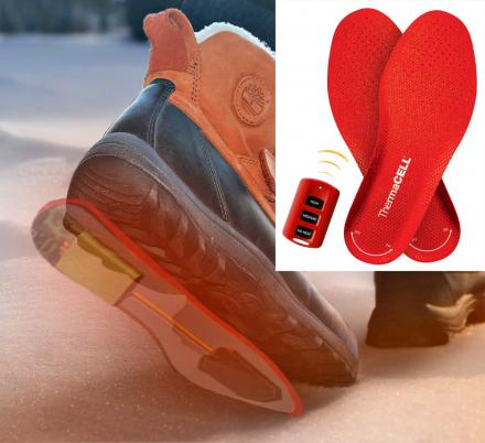 These Rechargeable Heated Shoe Insoles Will Keep Your Feet Toasty All Winter Long