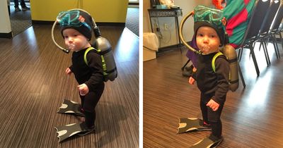 These Scuba Diver Toddler Costumes Are Too Adorable And Actually Easy To Make