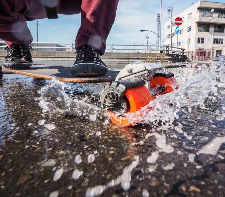 These Longboared Wheel Shields Prevent Wheel Bite and Water Splashing