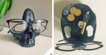 These Skull Glasses Holder Are The Coolest Way To Display Your Glasses/Sunglasses