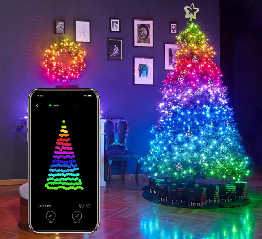 These Smart String Lights Lets You Program Your Own Christmas Tree Lighting