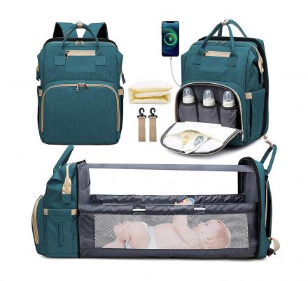 3 in 1 Baby Diaper Bag with Changing station, Portable mommy bag , Baby  travel