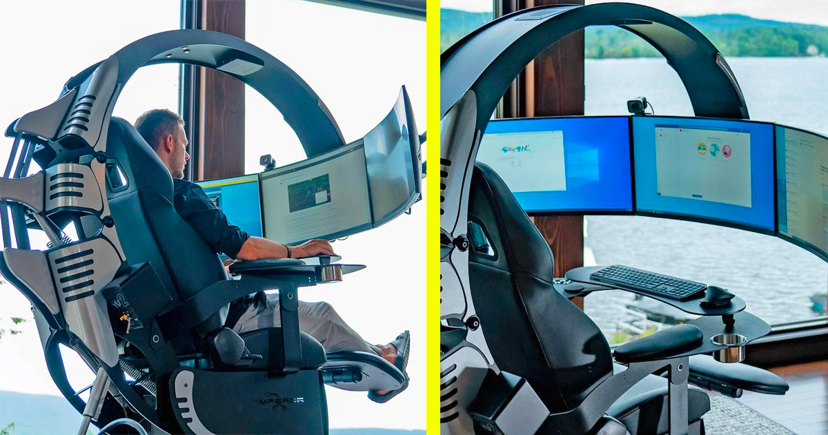 This Automatic Reclining Robotic Desk Might Be The Ultimate Workstation