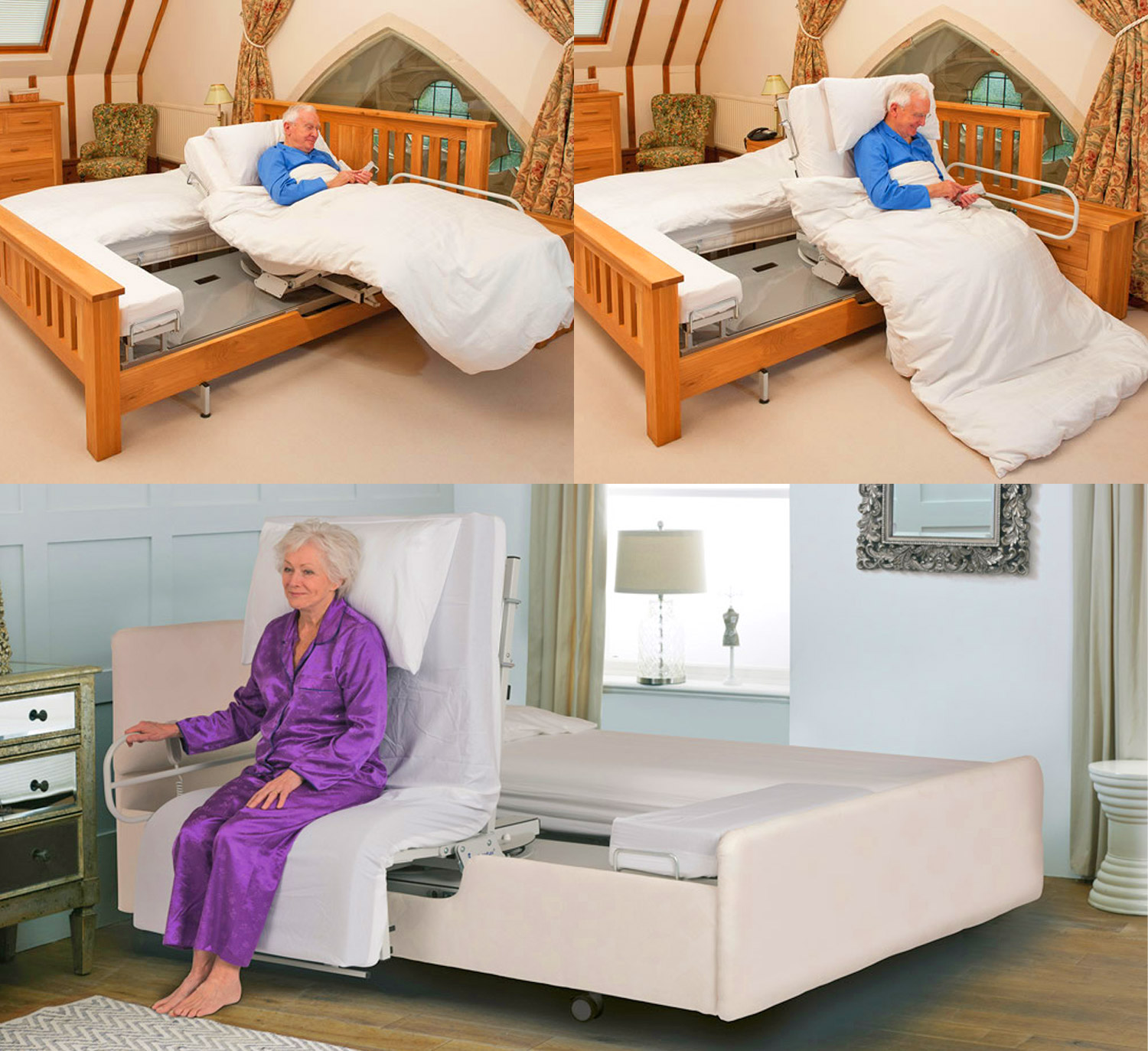 This Automatic Rotating Bed Helps Those In Need Easily Get In And