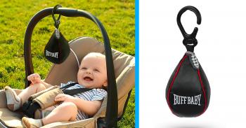 This Baby Speed Bag Car Seat Attachment Will Turn Your Baby Into a Boxing Champion