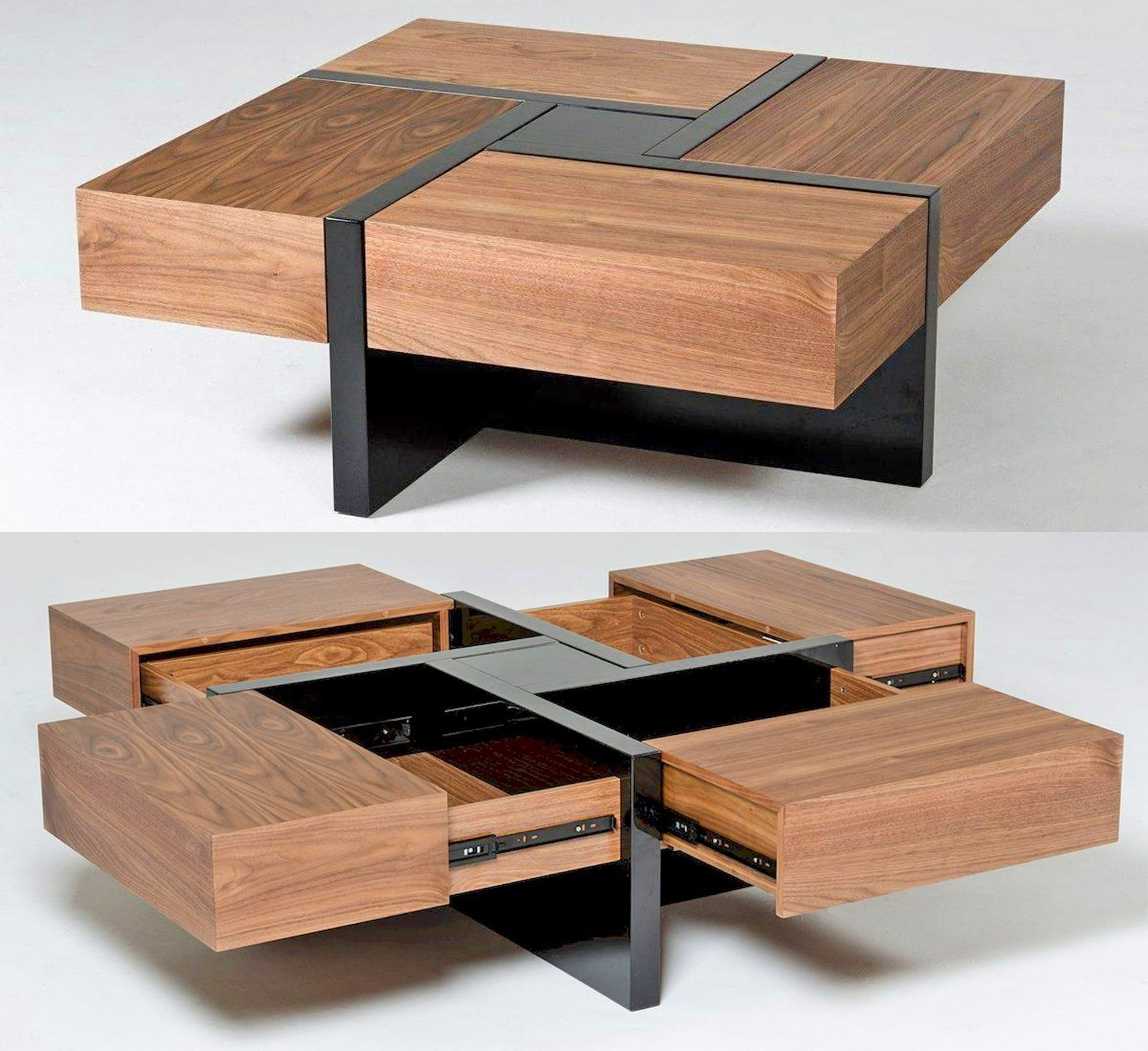 Giselle 1 Drawer Coffee Table, Mango Wood