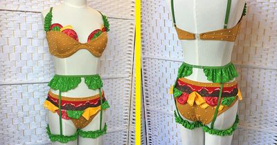 This Cheeseburger Lingerie Set Turns You Into a Sexy Cheeseburger