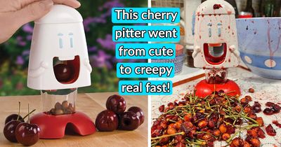 This Cherry Chomper Might Be The Cutest Way Possible To Pit Your Cherries