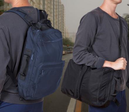 convertible backpack to messenger bag