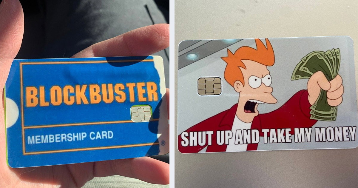 This Credit Card Skin Turns Your Card Into A Blockbuster Membership Card