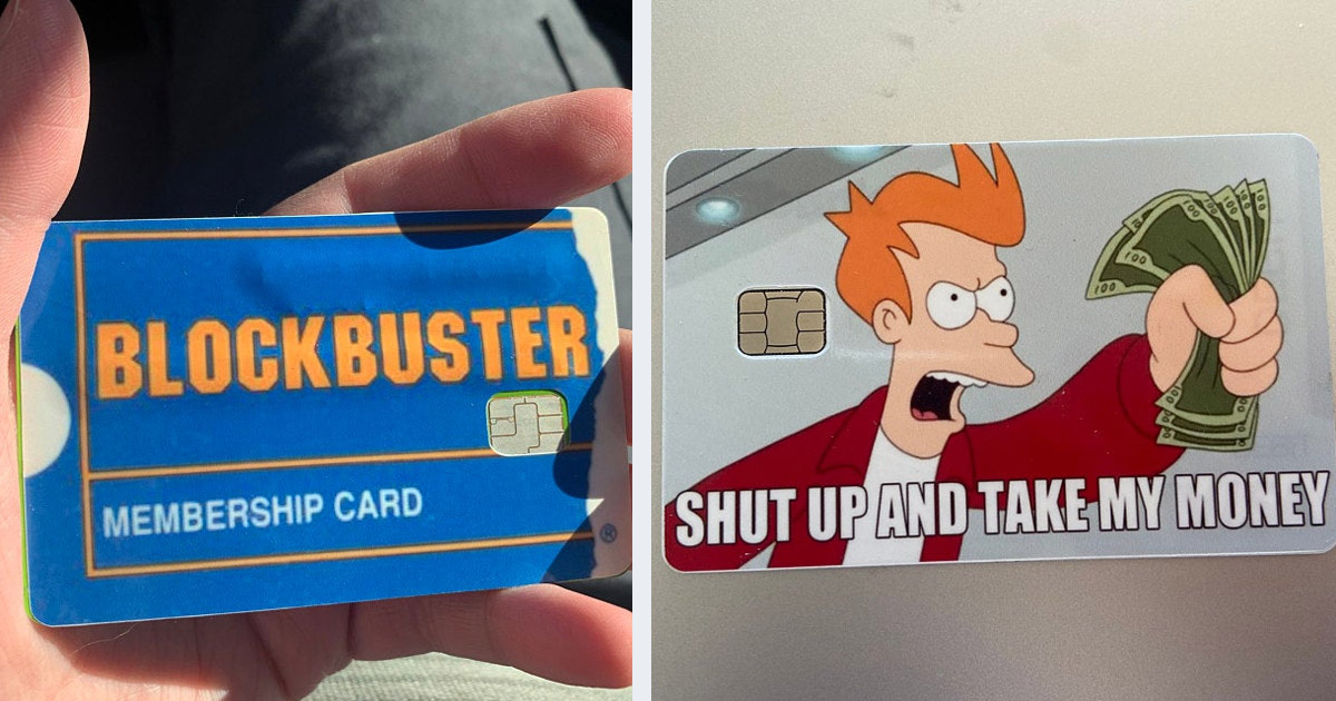 Uno Reverse Blue Credit Card Skin