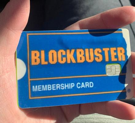 This Credit Card Skin Turns Your Card Into a Blockbuster Membership Card