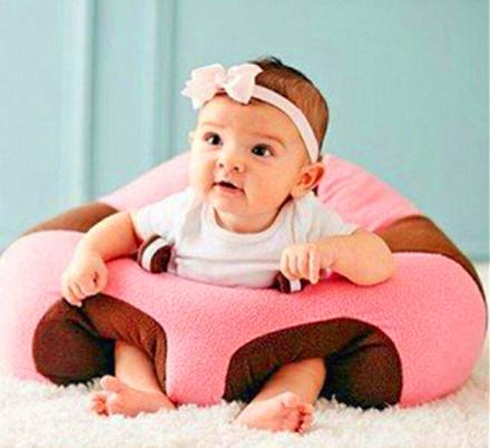This Cute Baby Sofa Chair Helps Teach Your Infant To Sit Up and Stabilize Their Back