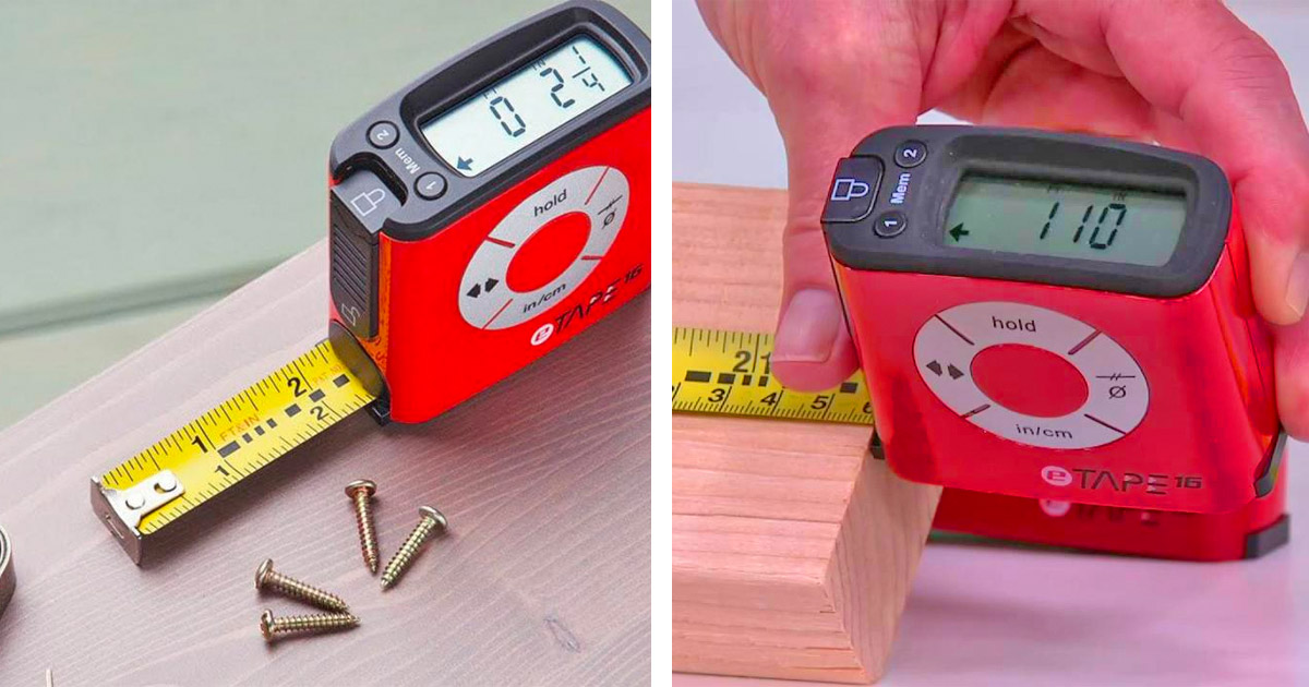 This Digital Tape Measure Makes Life So Much Easier for Only $88.99
