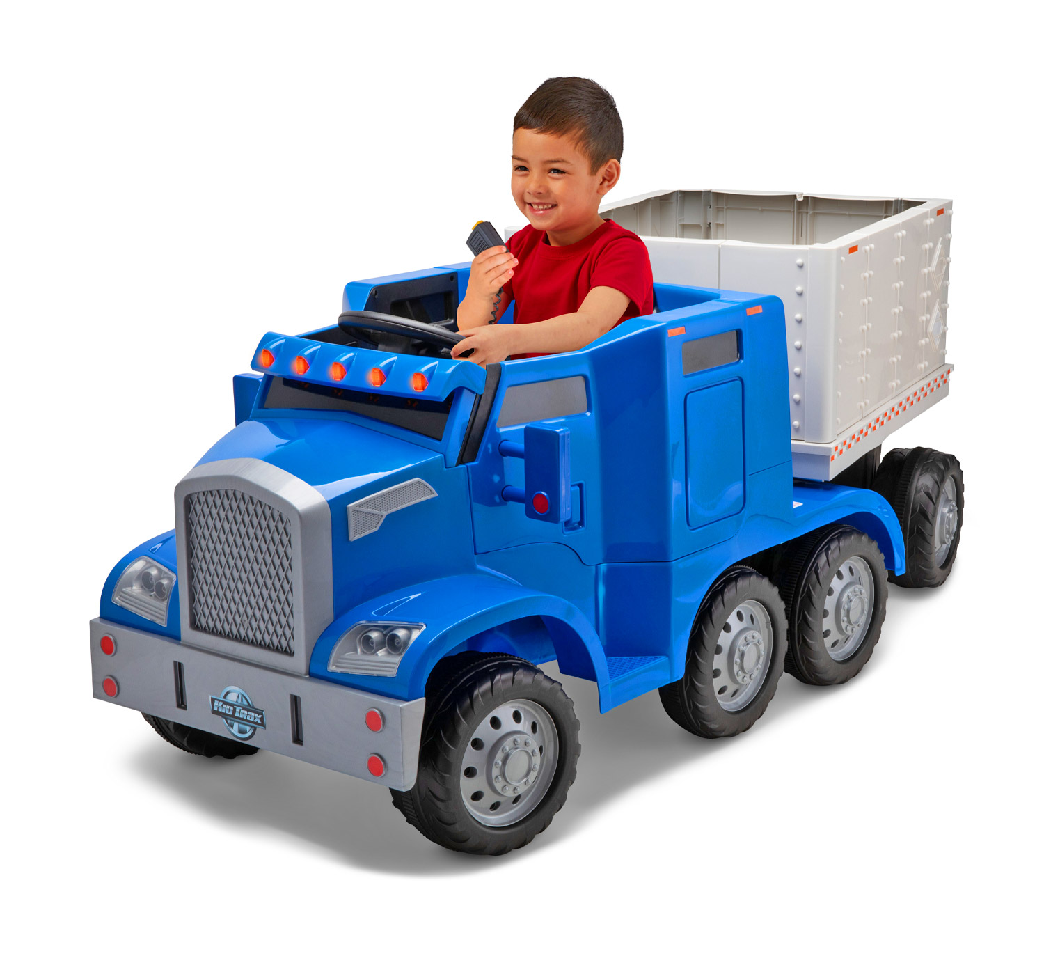 sit on truck toy