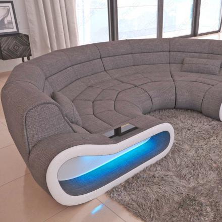 This Futuristic Half-Circle Couch Has LEDs, Is The Perfect Gaming Sofa